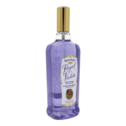 Royal Violets Baby Cologne with Aloe Vera for Baby Sensitive Skin, 7.6 fl oz, Bottle