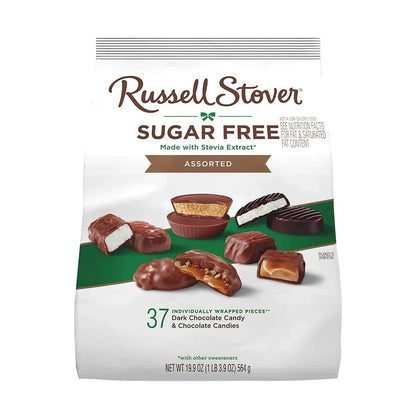 Russell Stover Sugar Free Assorted Chocolate Candy, 19.9 oz.