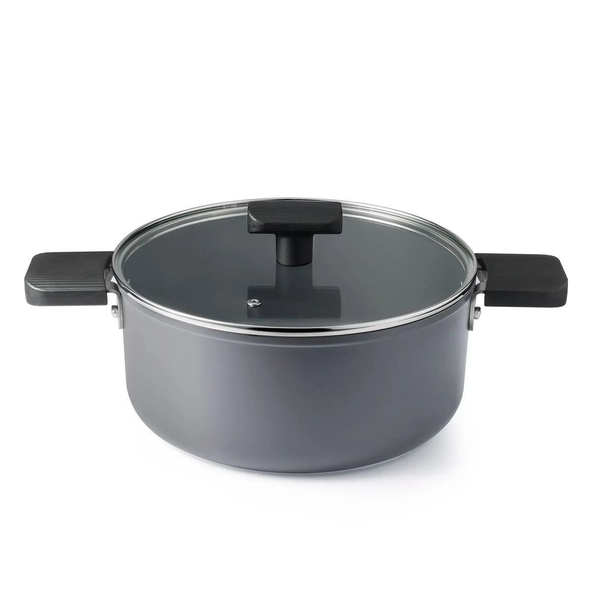 SENSARTE Ceramic Nonstick Saucepan with Lid, 2Qt Saucepan Pot with cover, Oven Safe, Anti-Scald Handle, Induction Compatible, Easy to Clean