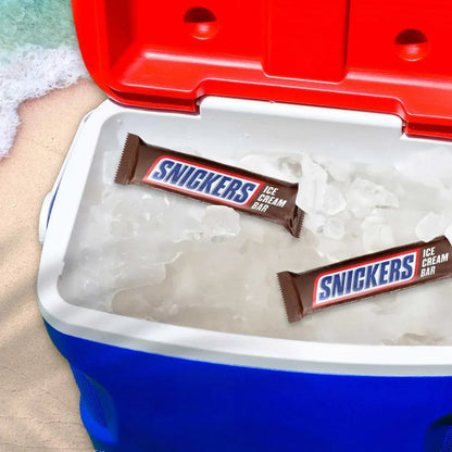 SNICKERS Chocolate Caramel Peanut Butter Ice Cream Bars, Frozen, 2 oz., 24 ct.