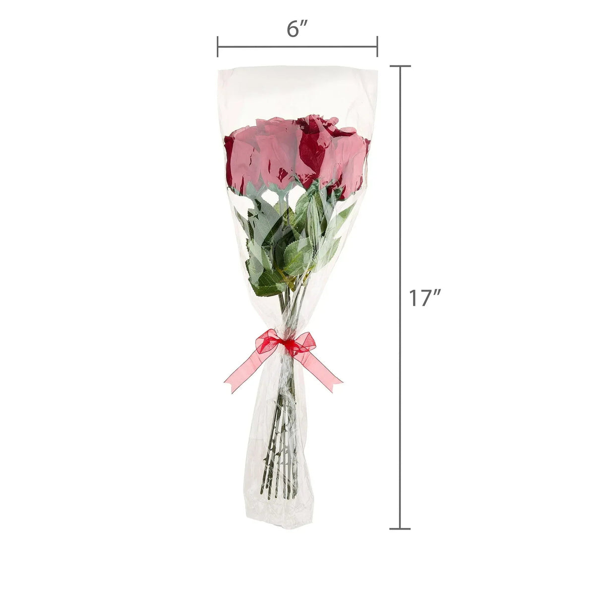 Scented Rose Bouquet, Dark Red, 23", Valentine's Day by Way To Celebrate