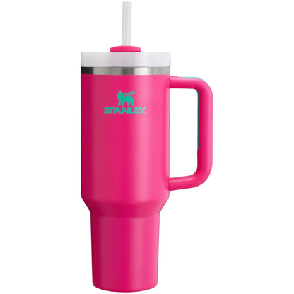 Stanley Quencher Flowstate 40oz Bright Lime Stainless Steel Tumbler