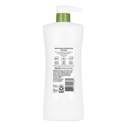 Suave Soothing Hydration Hand & Body Lotion For Women With Aloe Vera For Dry Skin, 28 fl oz Pump