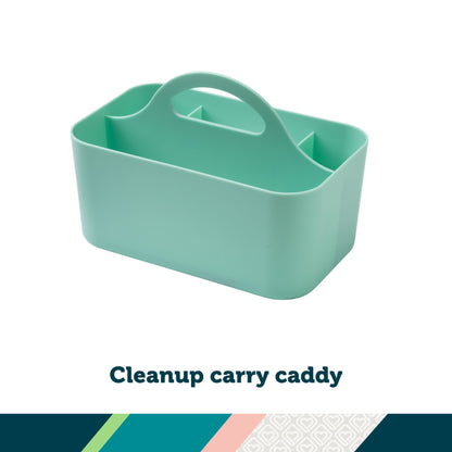Safety 1st Cleanup Caddy: Diaper & Bath Station, Seafoam