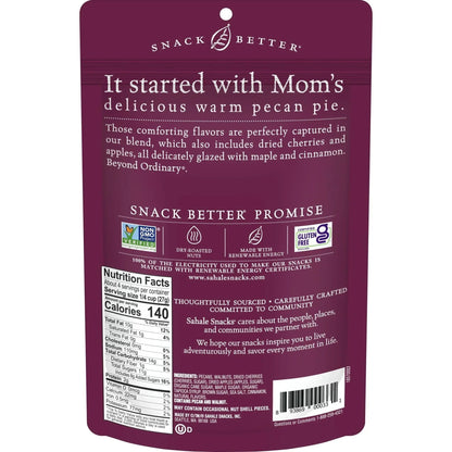 Sahale Snacks Maple Pecans Glazed Mix, Gluten-Free Snack, 4-Ounce Bag – Non-GMO Project Verified Nut Blend