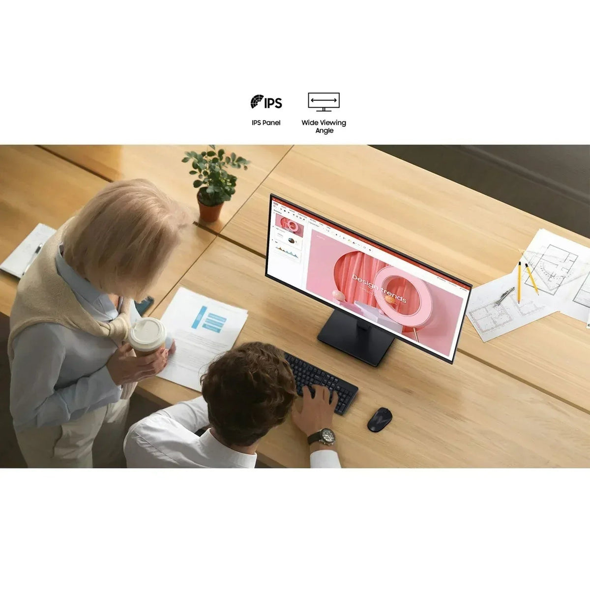 Samsung 27" S30GD Essential IPS Display, FHD, Monitor