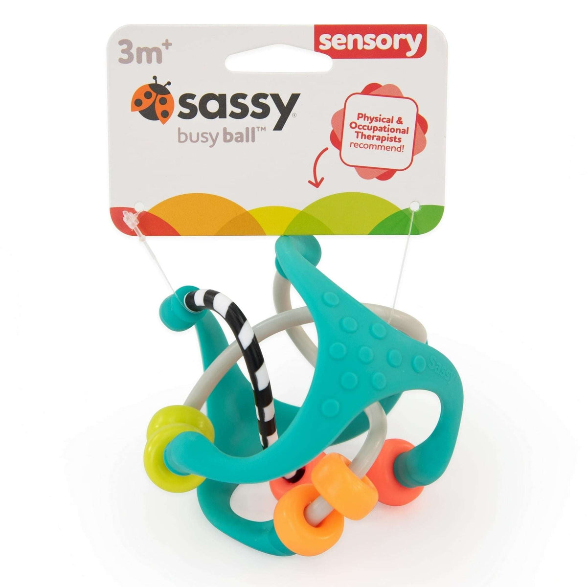 Sassy Sensory Busy Ball 6 Months old and Up
