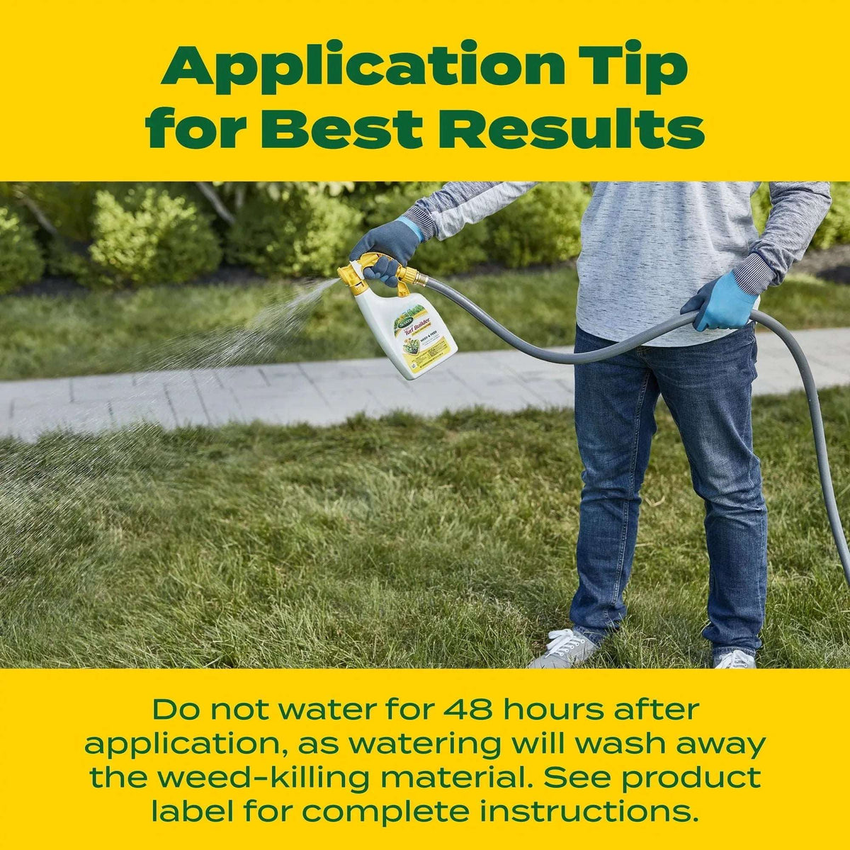 Scotts Liquid Turf Builder with Plus 2 Weed Control, 32 oz., 6,000 Sq. ft.