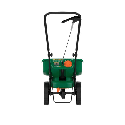 Scotts Turf Builder EdgeGuard Mini Broadcast Spreader for Grass Seed, Fertilizer, Salt, Ice Melt