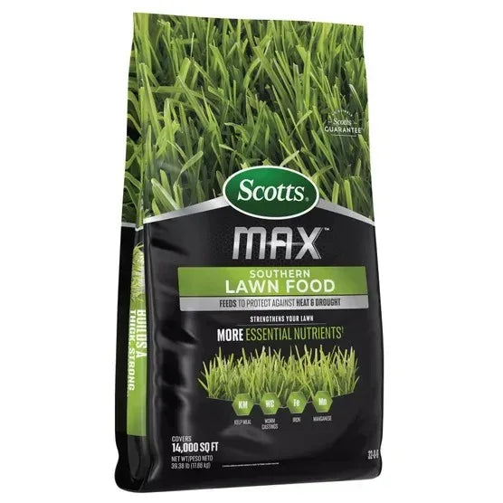 Scotts MAX Southern Lawn Food, 14,000 Sq. Ft.