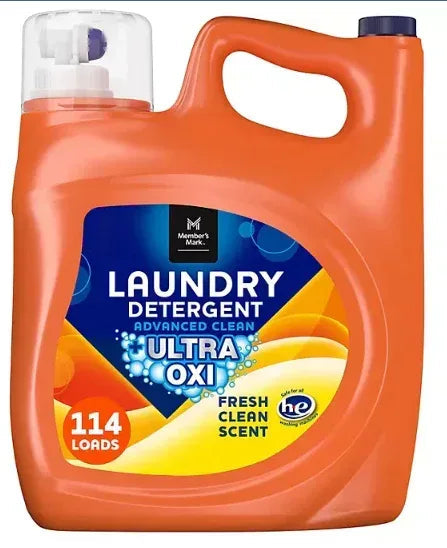 Member's Mark Liquid Laundry Detergent, Fresh Scent, 127 loads, 196 fl. oz.