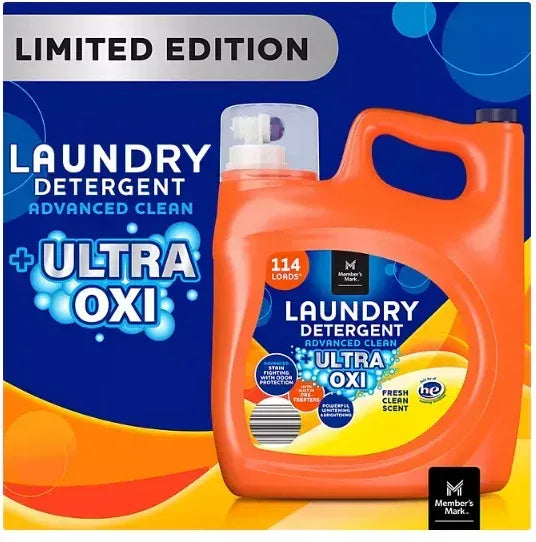 Member's Mark Liquid Laundry Detergent, Fresh Scent, 127 loads, 196 fl. oz.