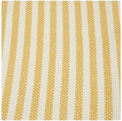 Home Décor Collection 24" x 36" Yellow Stripe Layering Rug