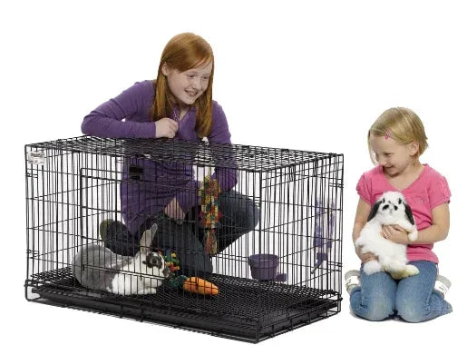 MidWest Wabbitat Folding Rabbit Cage