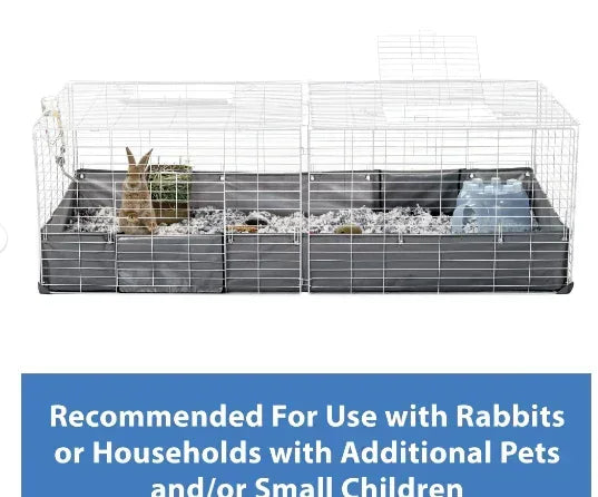 Kaytee Open Living Pet Rabbit or Guinea Pig Habitat Rooftop Add-on 48" x 24"