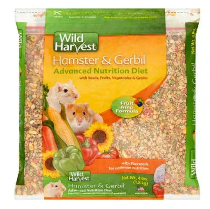 Wild Harvest Hamster and Gerbil Advanced Nutrition Diet, 4 lbs.
