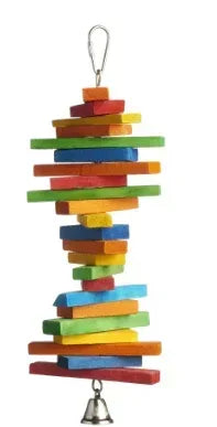 Prevue Pet Products Akimbo Bodacious Bites Stack Bird Toy 60953