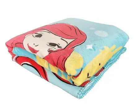 Disney Little Mermaid Cloud Faux Fur Throw, 50" x 60"