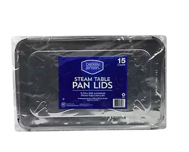 Berkley Jensen Steam Table Pan Lids, 15 ct.