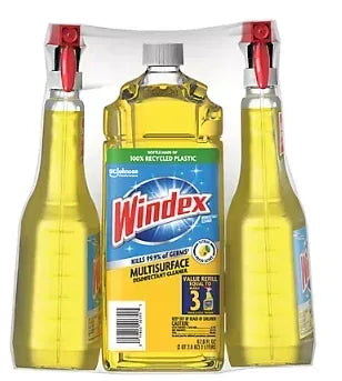 Windex Disinfectant Cleaner Multi-Surface, 2 ct.