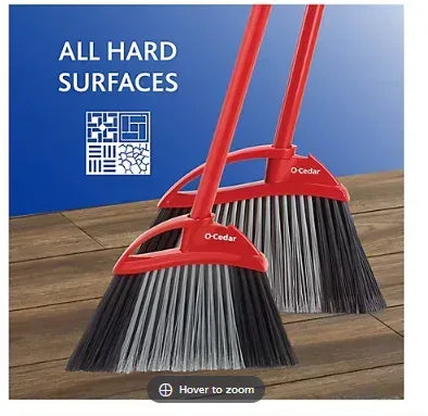 O-Cedar Broom and Dust Pan Set, 4 pk.