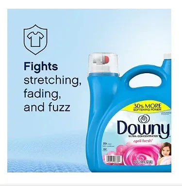 Downy Ultra Liquid Fabric Conditioner, April Fresh, 251 Loads, 170 fl. oz.