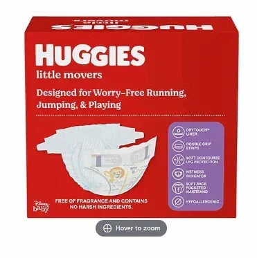 Huggies Little Movers Baby Diapers