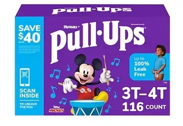 Huggies Pull-Ups Learning Designs Training Pants for Boys