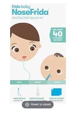 FridaBaby NoseFrida Saline Kit