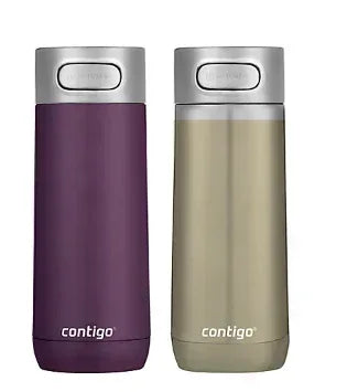 Contigo Luxe 14 oz. Travel Mug, 2 pk. - Merlot and Chardonnay