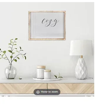 Stratton Home Decor Cozy Framed Wall Art