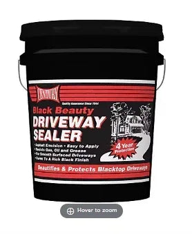 Century Black Beauty Driveway Filler and Sealer, 4.75 gal.