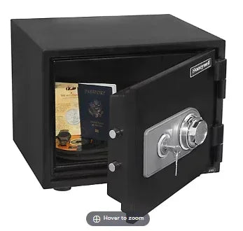 Honeywell 0.52-Cu.-Ft. Fire and Security Safe with Combination Dial/Key Lock