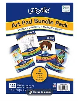 Pacon Ucreate 4-Pc. Art Pad Bundle
