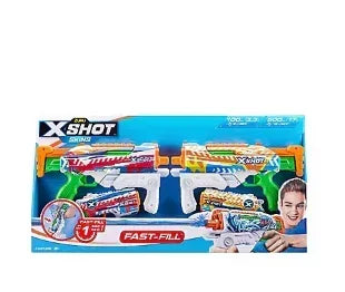 Zuru X-Shot Water Fast-Fill Skins Hyperload and Nano, 4-pk.