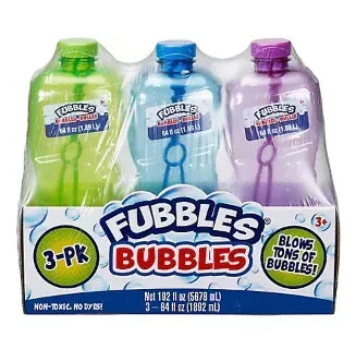 Fubbles Bubbles, 3 pk./ 64 oz.