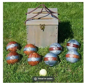 Franklin Sports Vintage Bocce Set