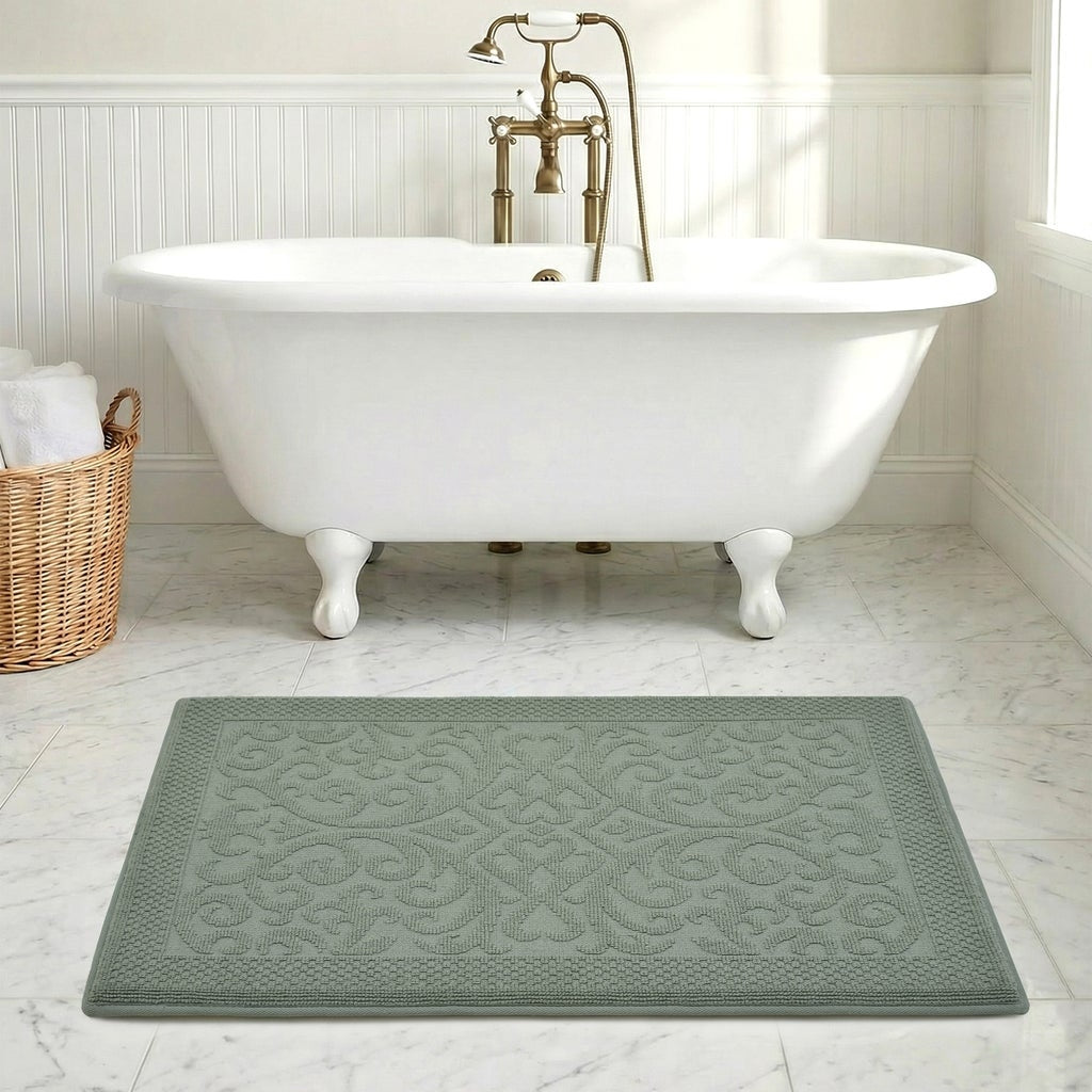 Scroll Foam Bath Mat