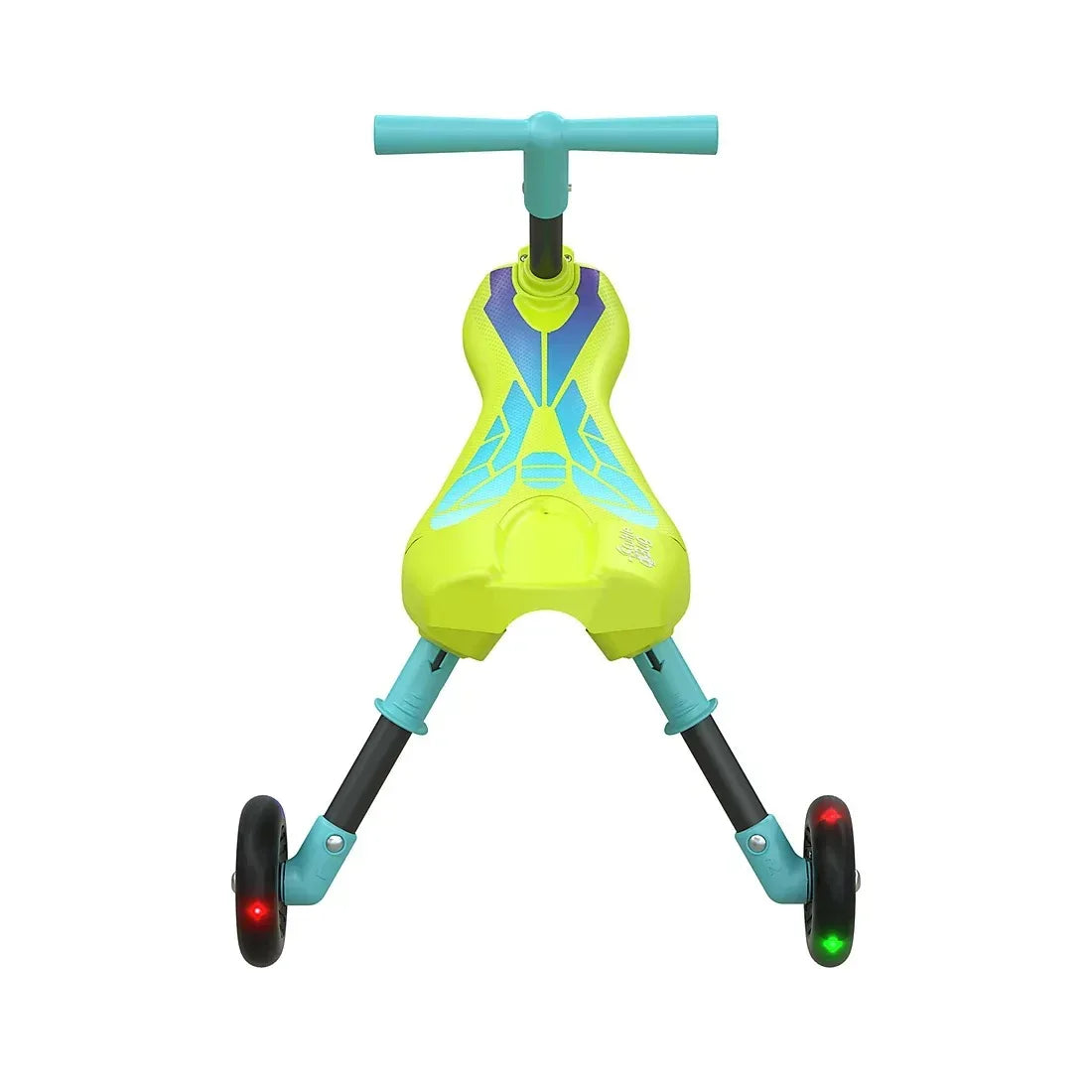 Scuttlebug Foldable 3 Wheel Trike with LED Light, Yellow