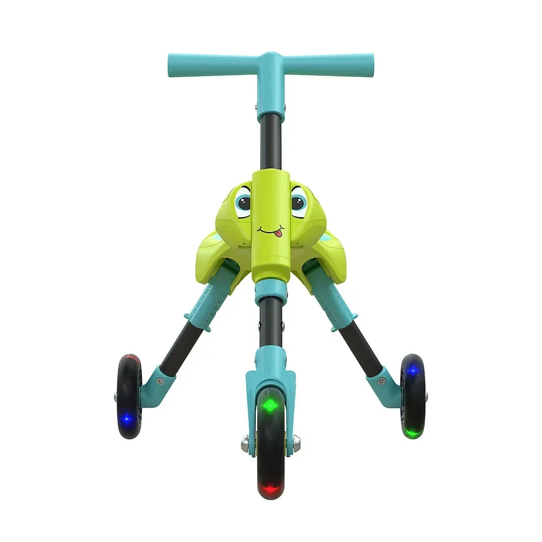 Scuttlebug Foldable 3 Wheel Trike with LED Light, Yellow