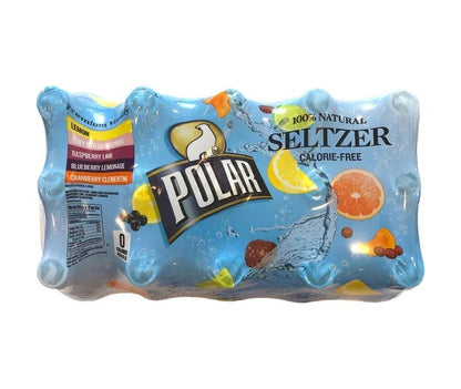 Polar Seltzer Water Variety Pack, 1L , 15 pack