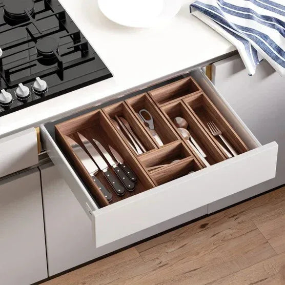 Seville Classics Acacia Box Set, 10-piece