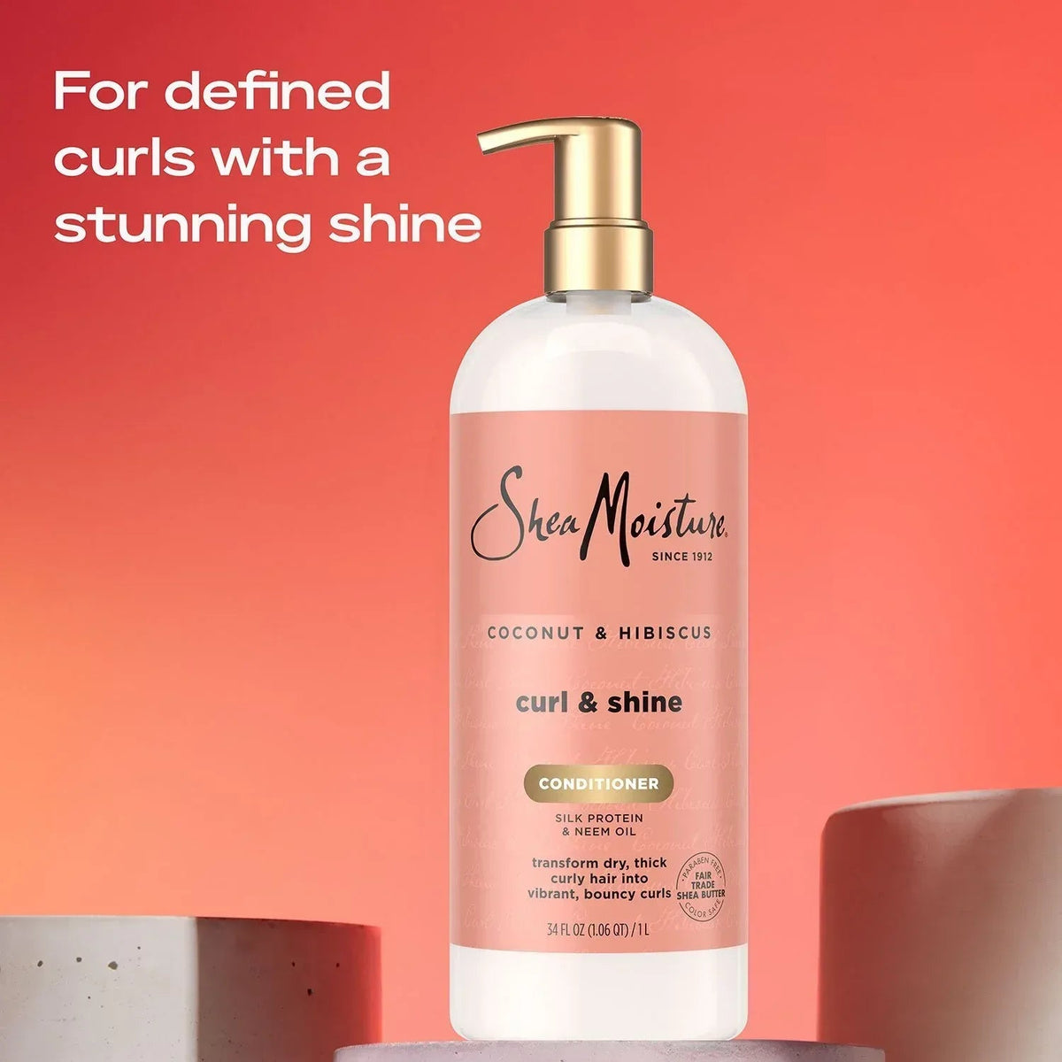 Shea Moisture Coconut Hibiscus Conditioner, 34 fl. oz.