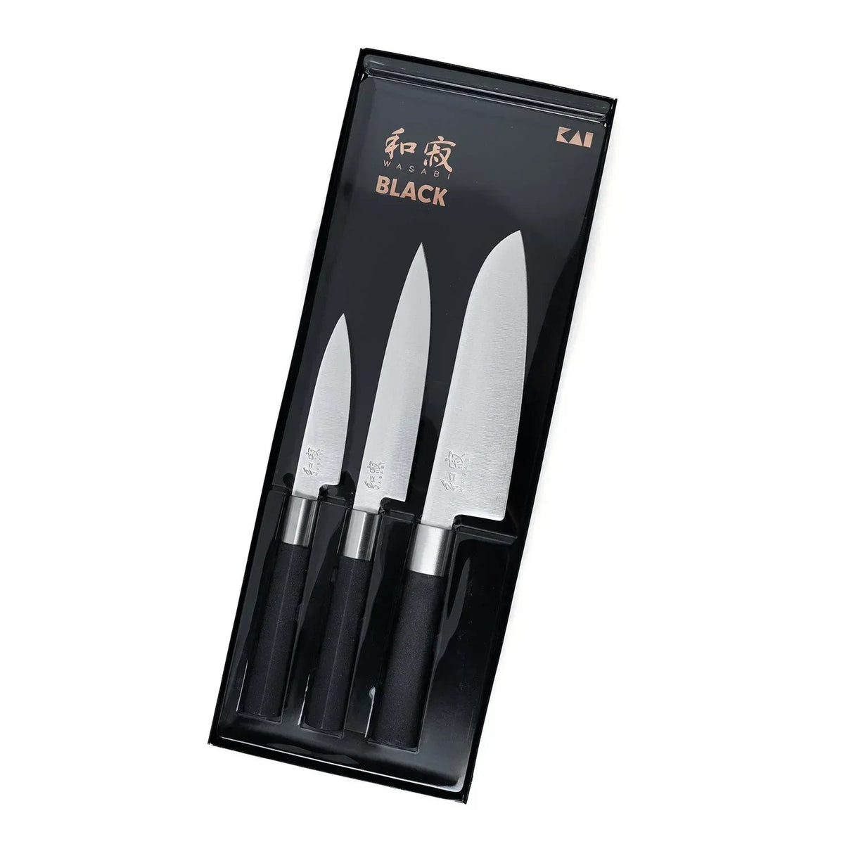 Shun & Kai Wasabi Knife Set