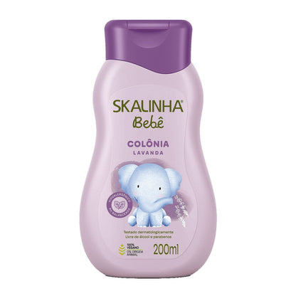 Skalinha Baby Lavender Cologne - Alcohol and Paraben-Free, Hypoallergenic Formula