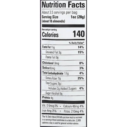 SKINNYDIPPED SuperDark + Sea Salt Chocolate Covered Almonds, 3.5 Ounce Resealable Bag, 1 Count Super Dark + Sea Salt 3.5 Ounce (Pack of 1)