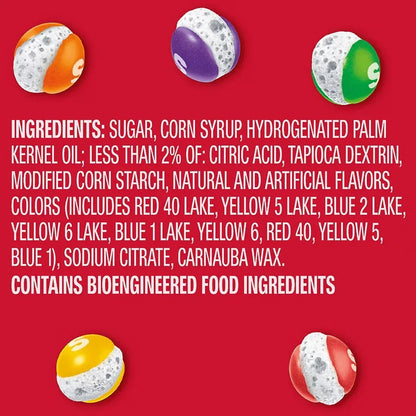 Skittles Pop'd Originals Freeze Dried Candy, Resealable Bag, 2 pk./5.5 oz.