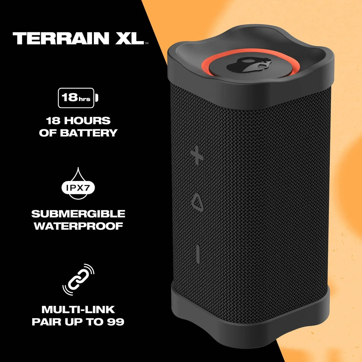 Skullcandy Terrain Large XT Compact Tough Wireless Speaker