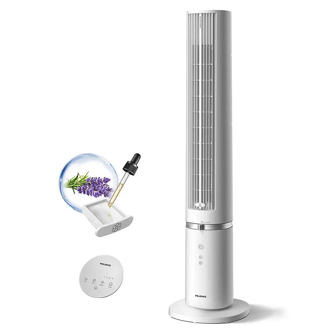 Pelonis 40" SmartClean Tower Fan