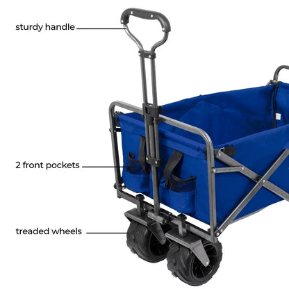 Smart Design NCAA Heavy-Duty Collapsible Sports Wagon